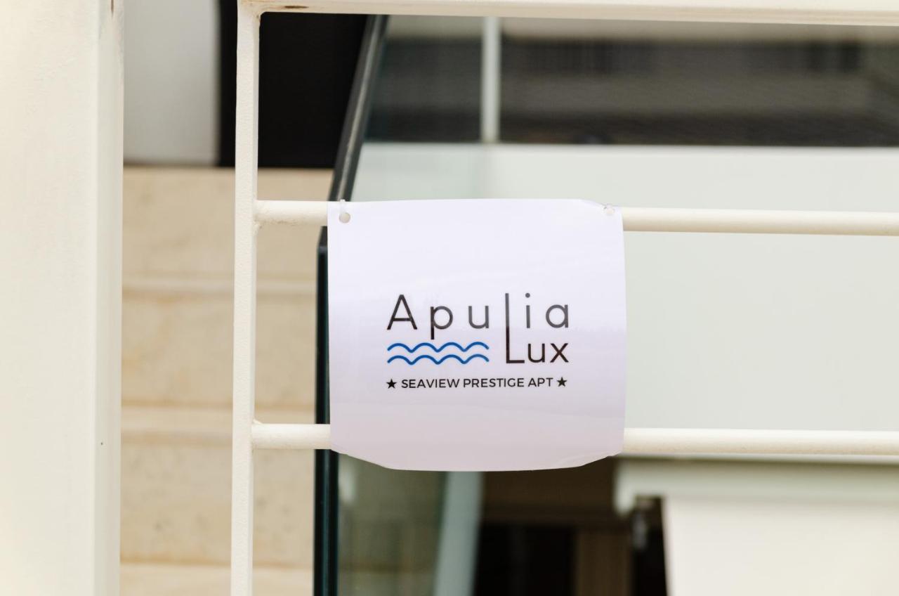 Ferienwohnung Apulialux Seaview Prestige Apt / Jacuzzi + Parking Polignano a Mare Exterior foto
